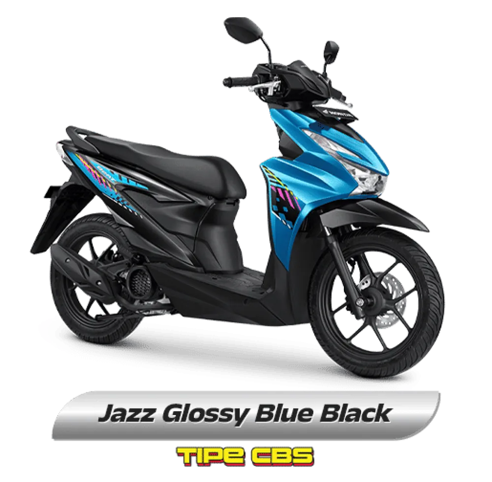 Honda BeAT Jazz Glossy Blue Black