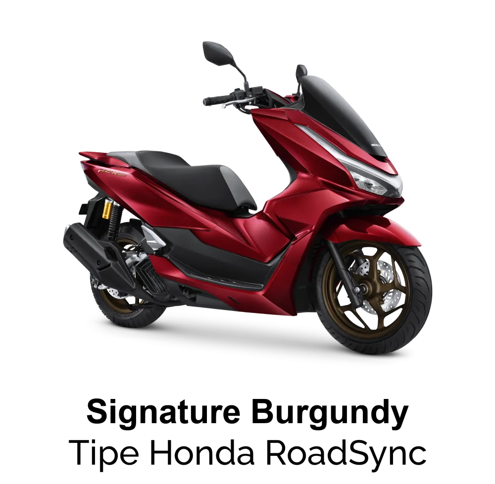 Honda PCX160 Signature Burgundy