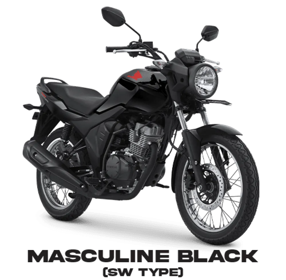 Honda CB150 Verza MASCULINE BLACK