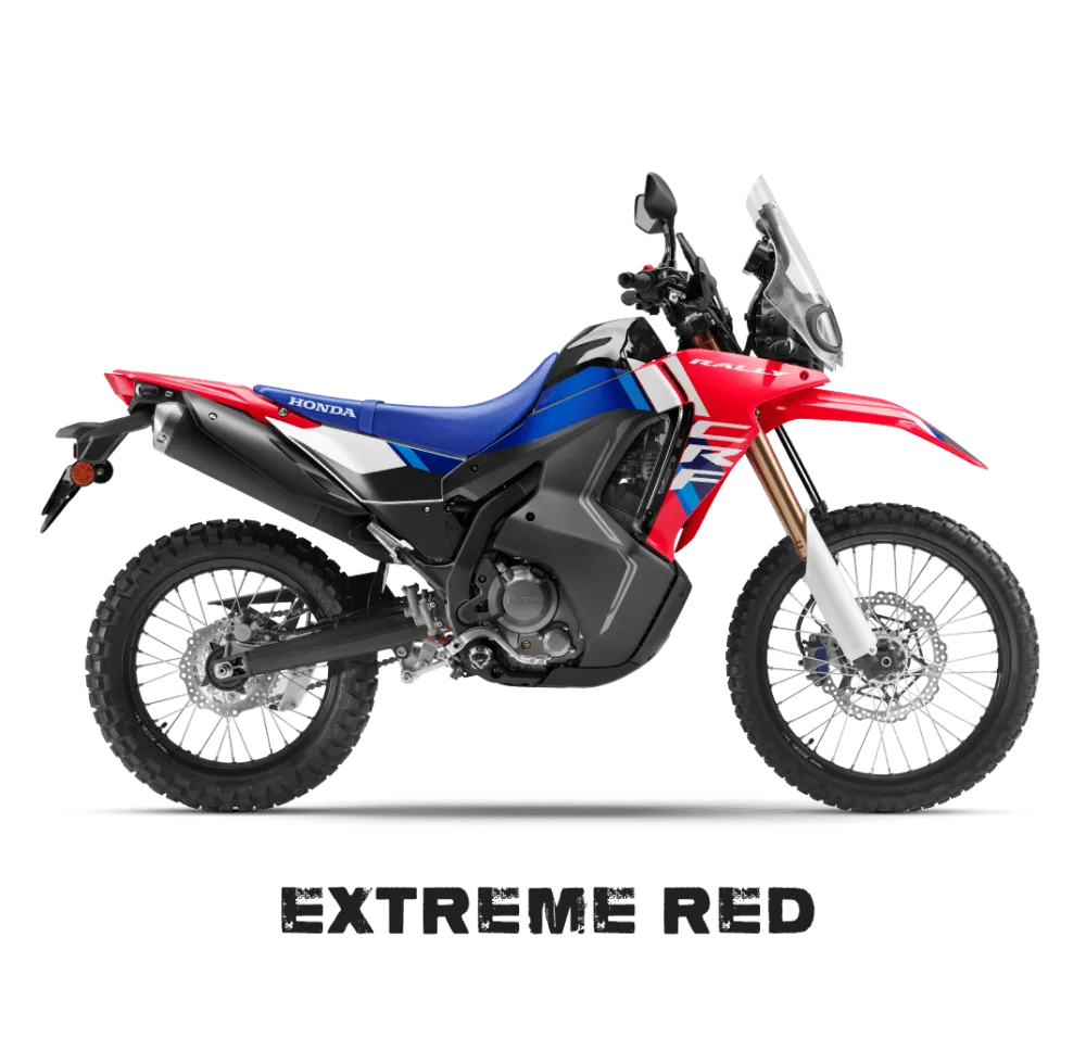 Honda CRF250 RALLY Extreme Red