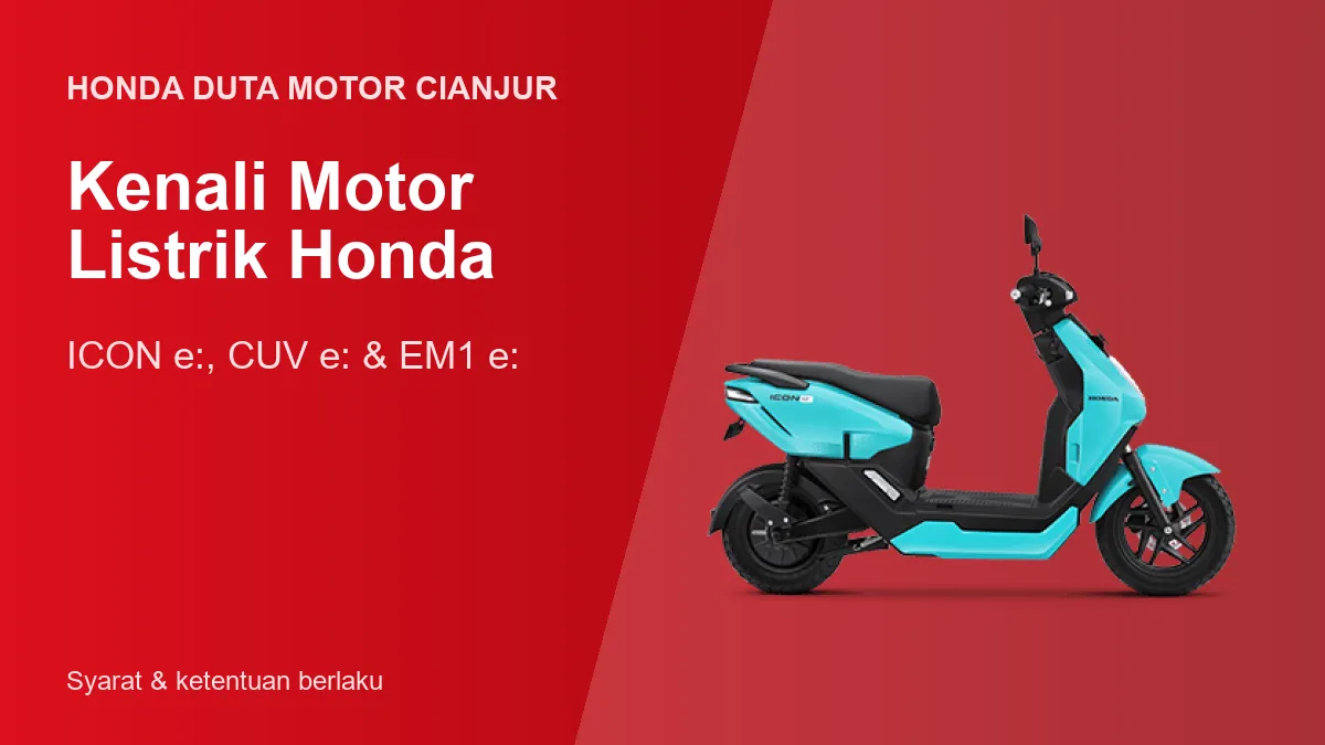Kenali Motor Listrik Honda