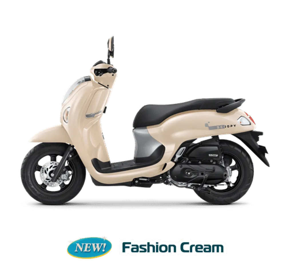 Honda Scoopy Fashion Cream