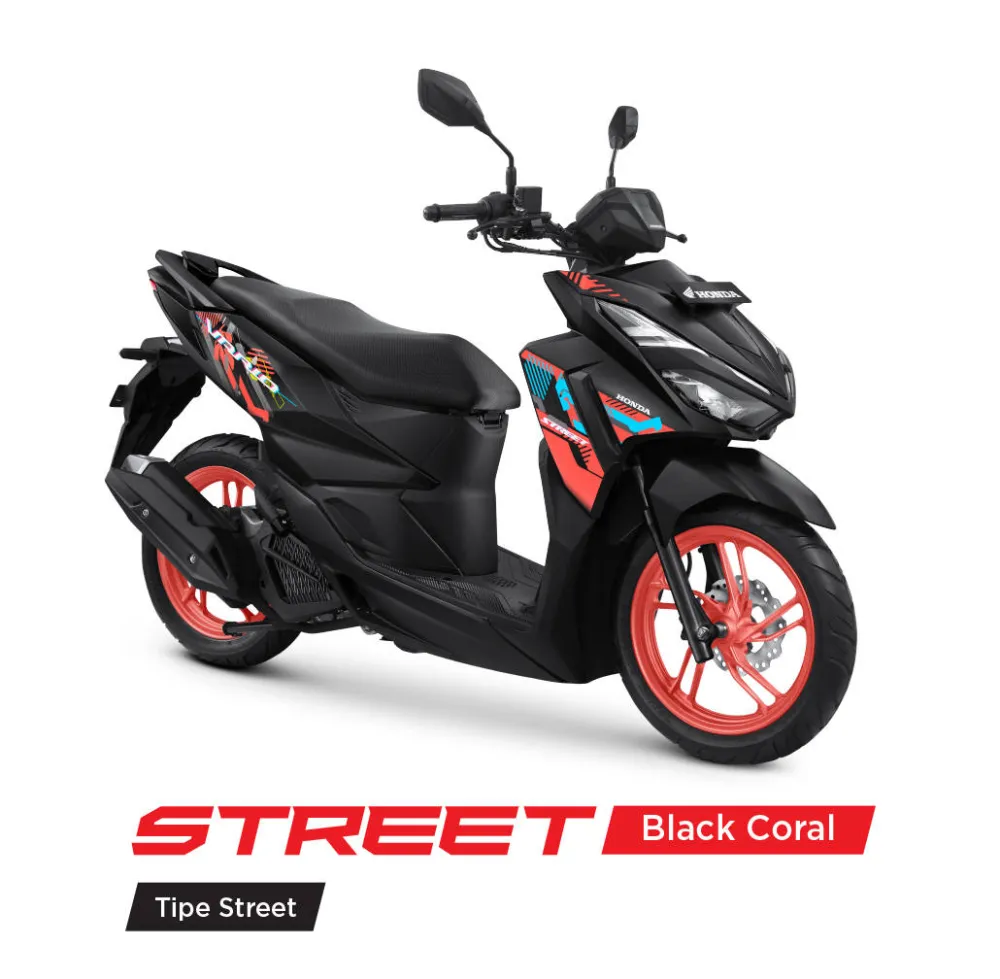 Honda Vario 125 Street Street Black Coral